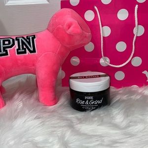 🆕 PINK Rise & Grind coffee body scrub